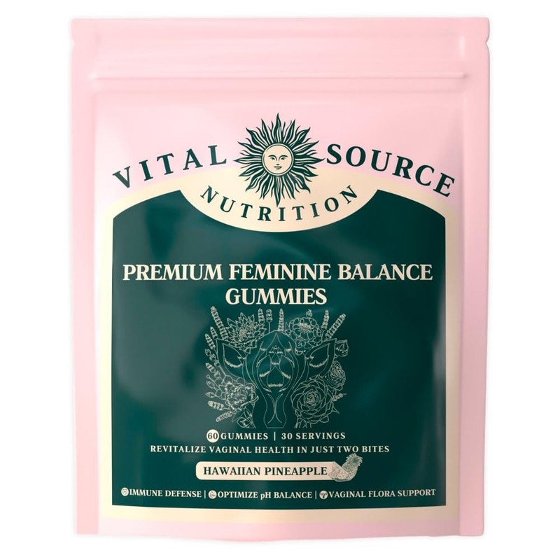 Vaginal Probiotic Gummies for Women - pH Balance and Immune Defense, Support ...