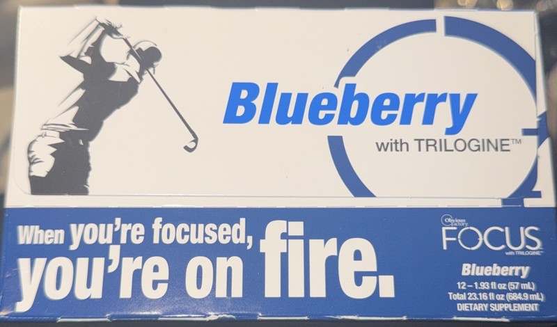 Obvious Factory Focus Shots Trilogine Stay Sharp Zero Sugar Energy Boost