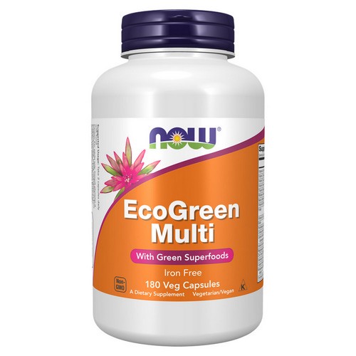 Eco-Green Multi 180 Veg Caps by Now Foods