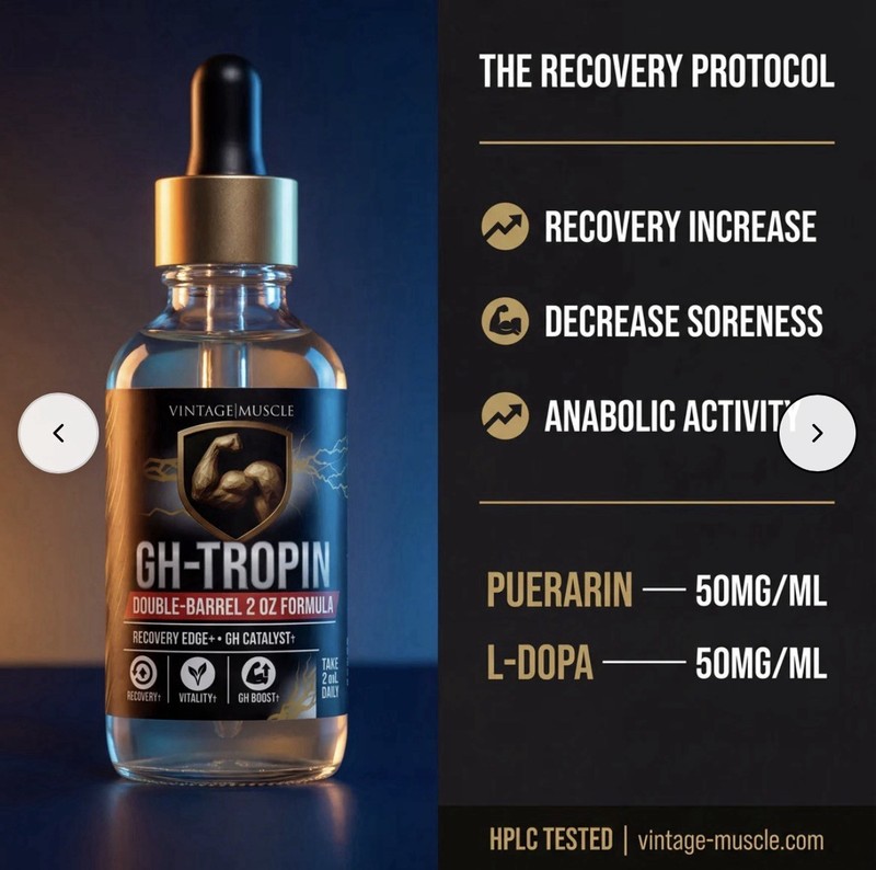 GH Secretion Amplifier Vial 4 Recovery,Growth &Gains By Vintage Muscle💪 🏛️🧪 gallery