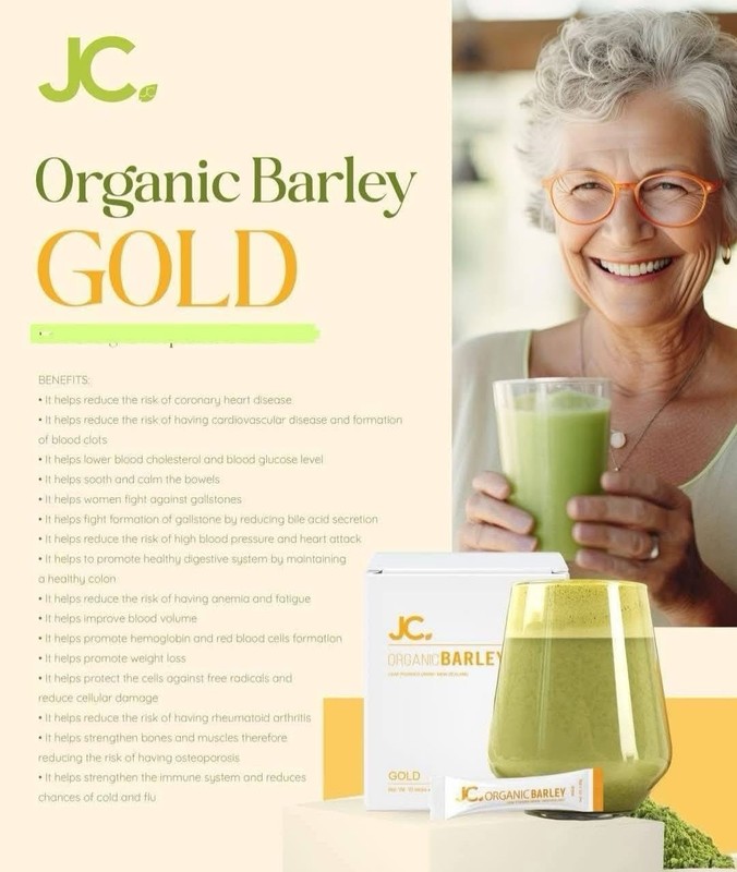 Jc Organic Barley Gold