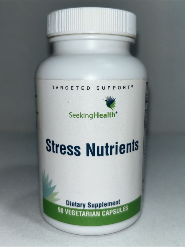 Seeking Health Stress Nutrients Dietary Supplement 90 Caps Exp: 04/2026 New
