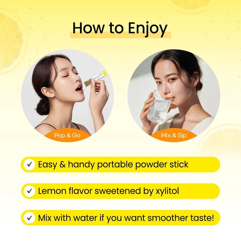 DONGKOOK Vita Pop Vitamin C 2000mg Korean High-Potency Daily Portable Zero Su... gallery