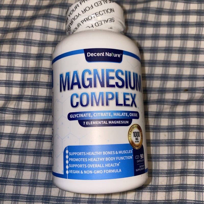 Magnesium Complex 7 Elemental Magnesium Supplement 1000mg ?C Magnesium Glycinate