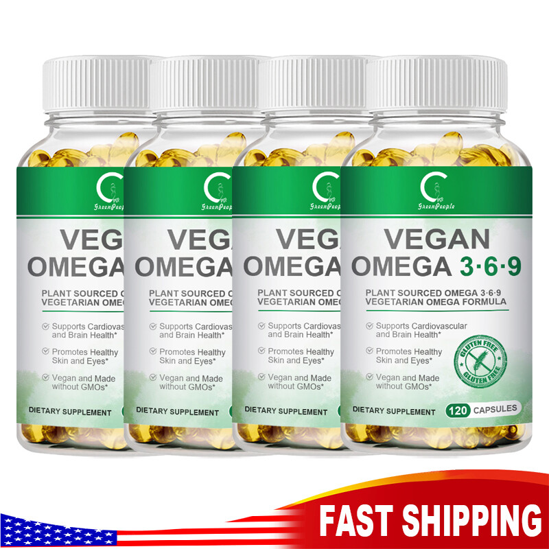 Omega 3-6-9 Capsules Support Cardiovascular Health,Brain Health,Boost Immune