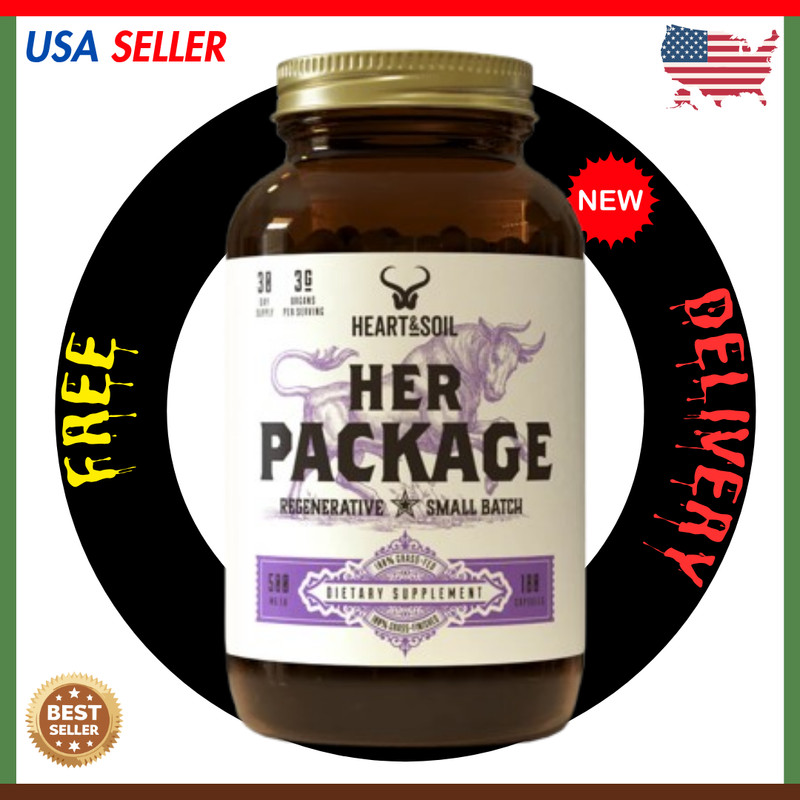 Heart And Soil Her Package Female Hormone Support Organ Supplement 180 Capsules