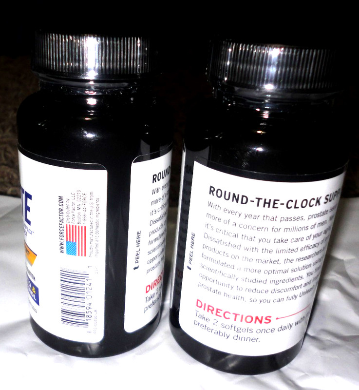 LOT Of 2 FORCE FACTOR PROSTATE 60 SOFTGELS 120 TOTAL 2 PACK~ Exp 11/2027-7/2028 gallery