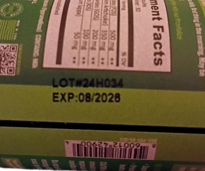 BB Company Previtalize Super Prebiotic Herbal Blend Exp 8/26 Lot Of 5× 60 Count gallery