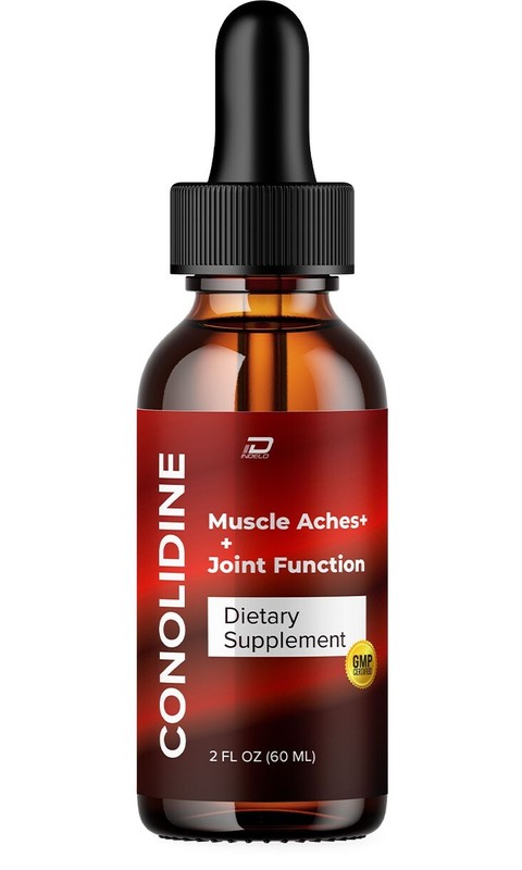 Conolidine for Pain Drops – Conolidine Joint Support Reliever, 1 Month Supply