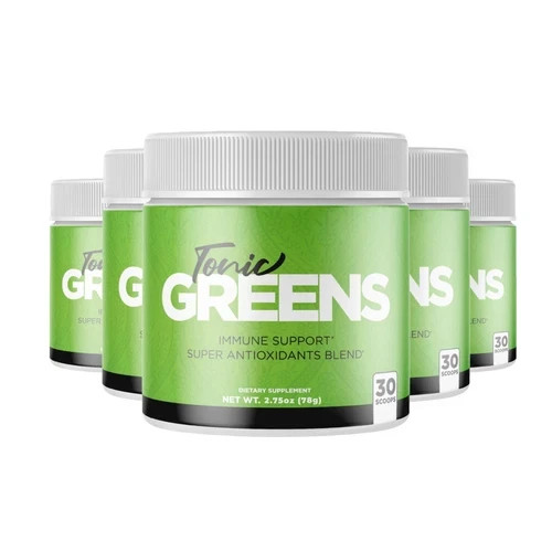 (5-Pack) Tonic Greens Powder - TonicGreens Immune Support & Antioxidant Powder gallery