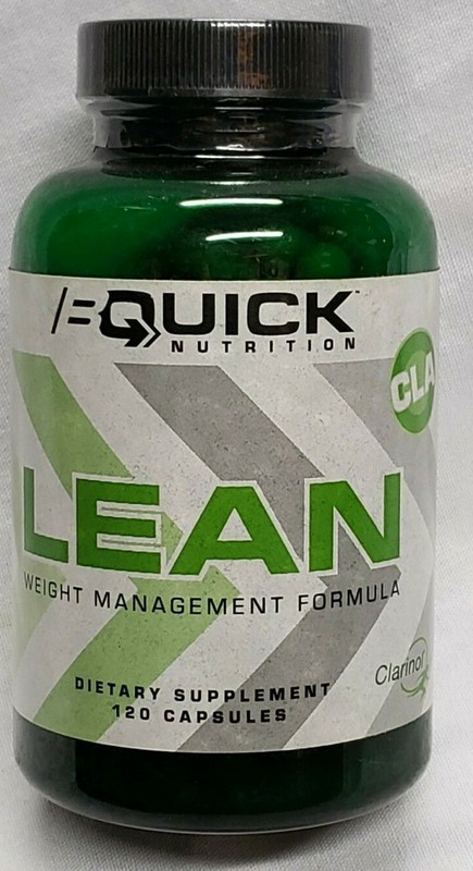 BQuick Nutrition – LEAN – Weight Management Formula – 120 Caps – Exp 4/2025