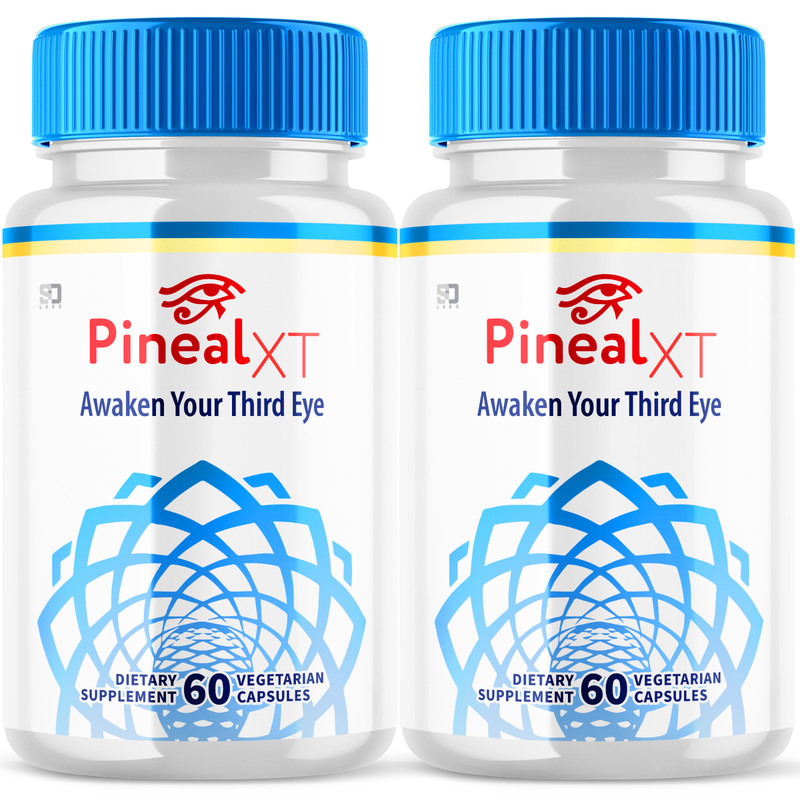 (2 Pack) Pineal XT, PinealXT Pineal Gland Support & Energy Pills (120 Capsules)