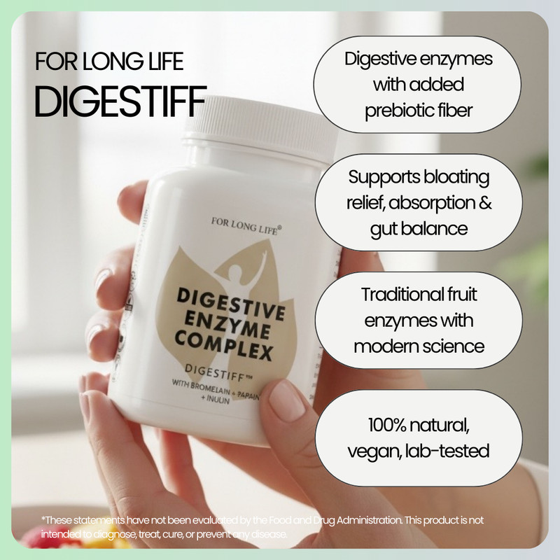 DIGESTIVE+ Enzymes for Gut Health, Bloating & Indigestion Relief – Natural Diges gallery