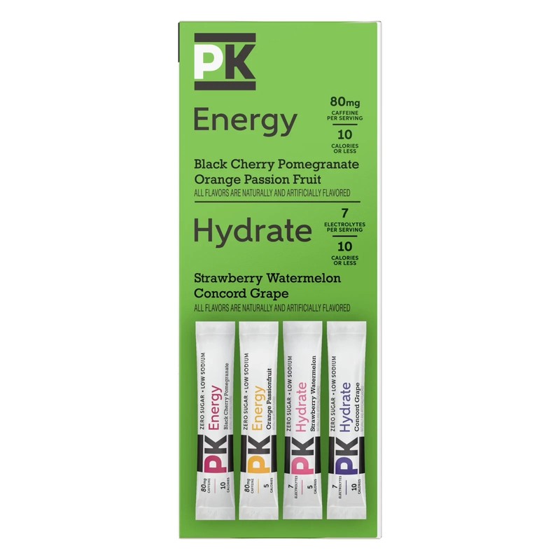 Pure Kick Energy & Hydration Electrolyte Powdered Drink Mix Variety pack, 30 Cou gallery