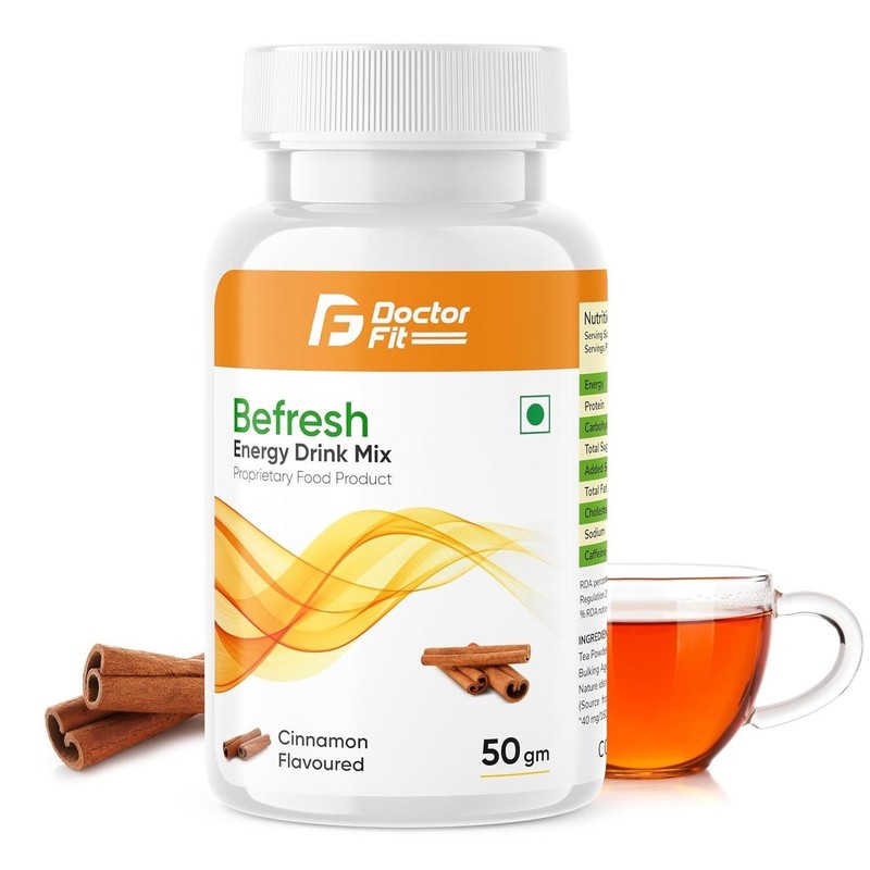 DOCTORFIT Befresh Energy Drink Mix WEIGHT LOSS & METABOLISM 50 gm