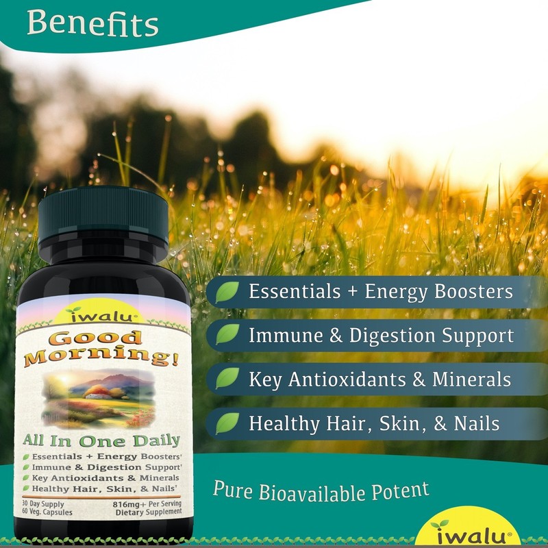 Best Good Vitamins For Men Over 50, IWALU (Official) *FAST FREE SHIPPING