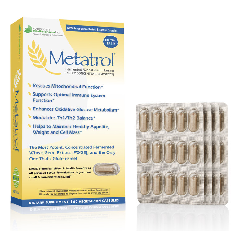 American BioSciences Metatrol (AveMar) 60 Capsules NEW Fresh Expiration Date!