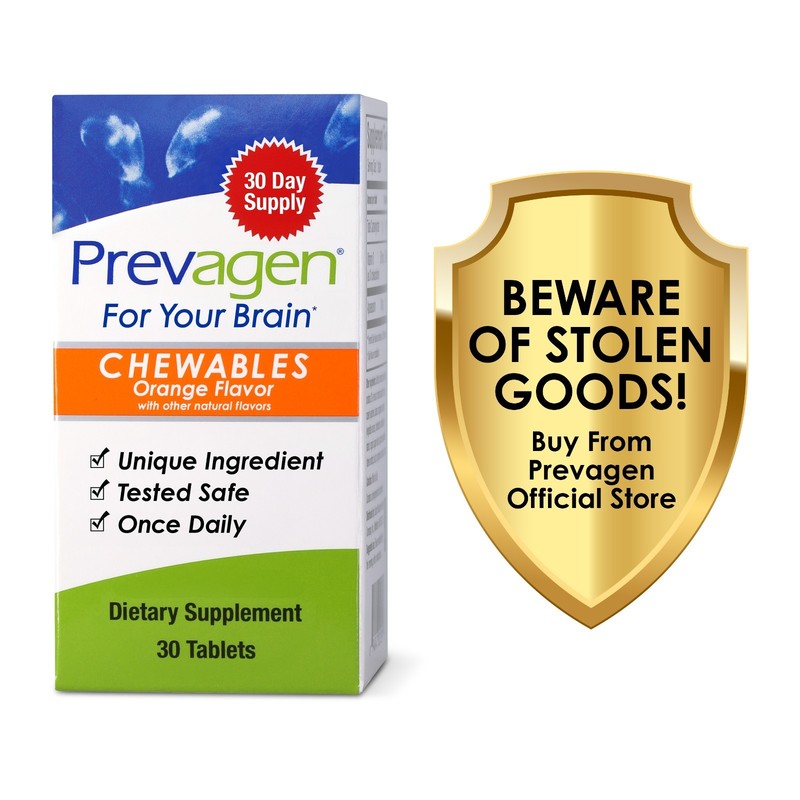 Prevagen Regular Strength 10mg Orange Chewables - 30 Count gallery