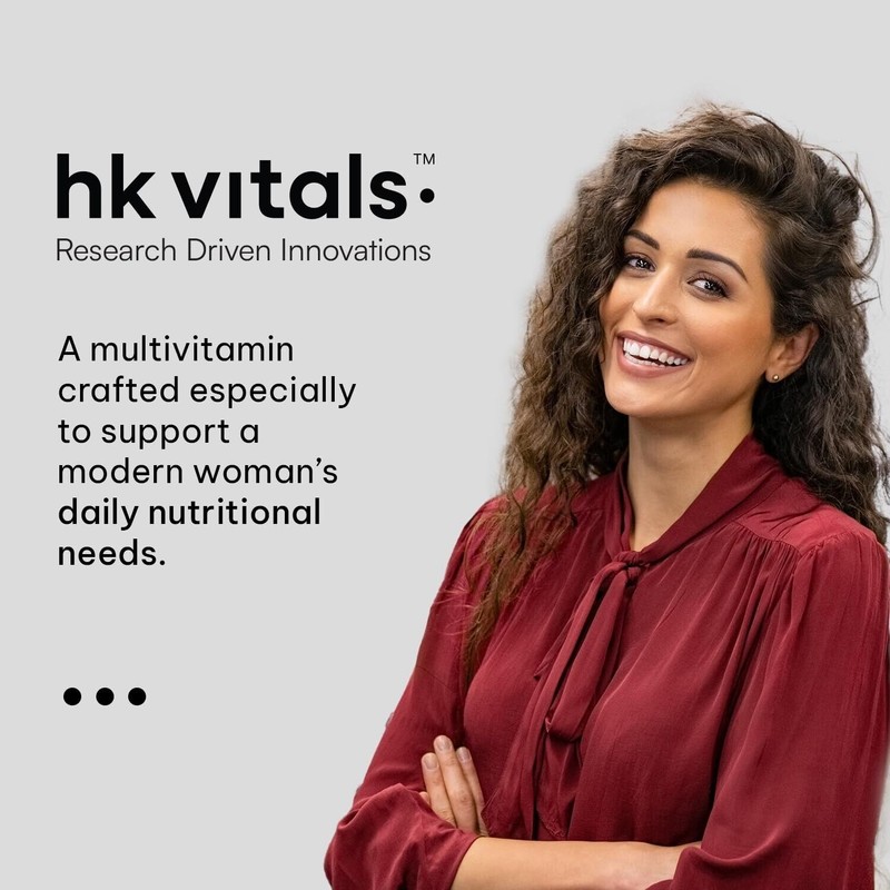 HealthKart HK Vitals Multivitamin with Probiotics (60 Tablets) | For Men and Wom gallery