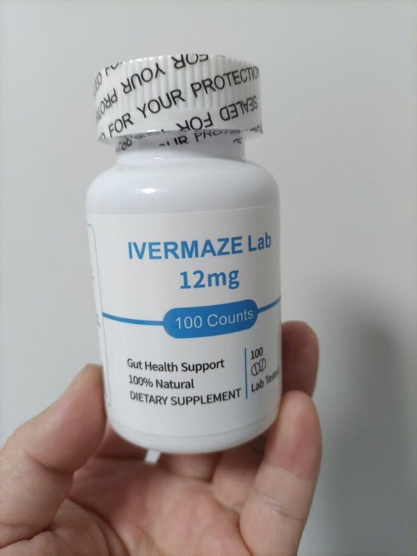 Ivermaze* Labs -12 Mg 100 Count Digestive Supplement Us Stock Free Shipping