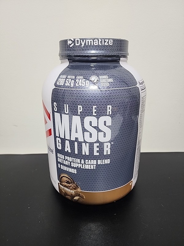 Dymatize Nutrition Super Mass Gainer Protein Powder, Rich Chocolate, 6lbs