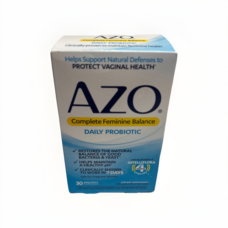 AZO Probiotic 30 CT Complete Feminine Balance Vaginal Health Exp 05/2026