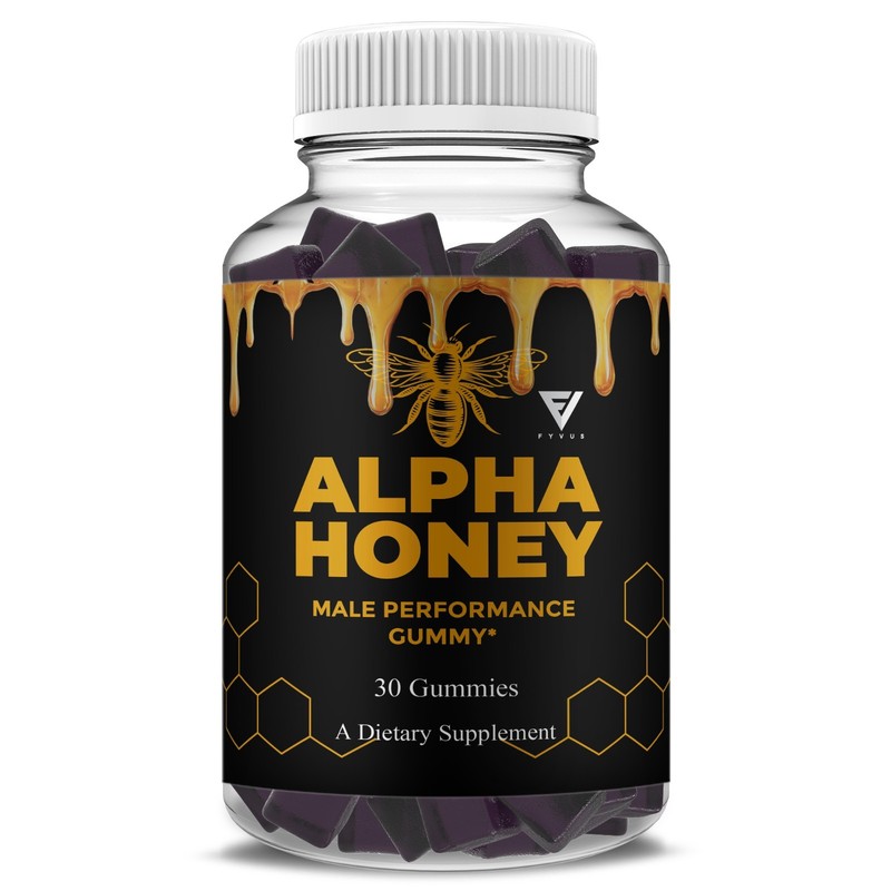 Alpha Honey Performance Gummies, AlphaHoney Supplement (30 Gummies)
