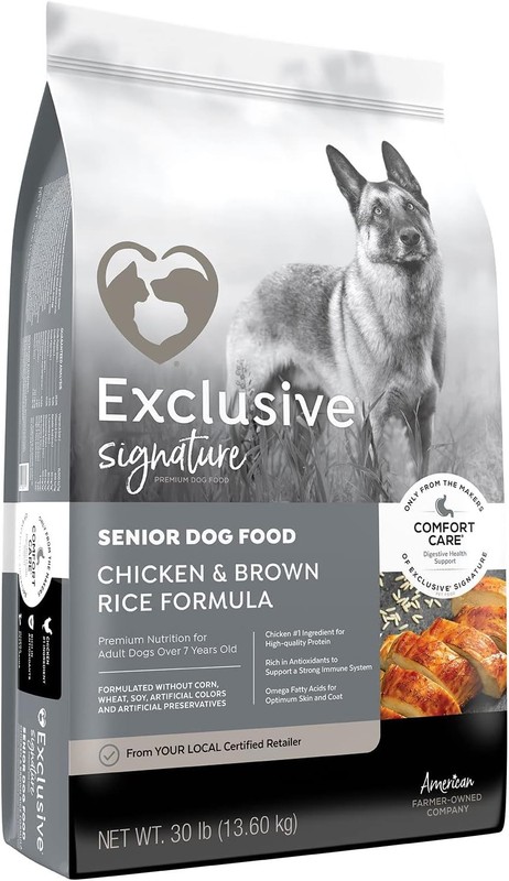 Exclusive | Signature Senior Dog Chicken & Brown Rice Formula Comfort Care | Dog