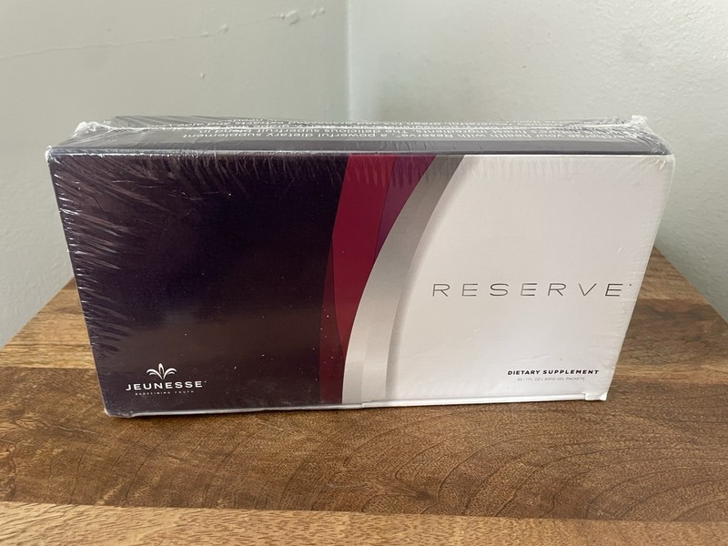 Jeunesse Reserve Resveratrol Antioxidants Fruit Blend Supplement 1 box Exp 2027