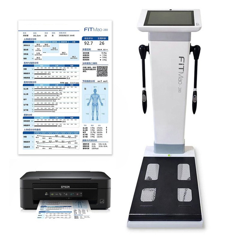 FM280 Composition Professional Full Body Fat Analyzer Scanner Analysis Machine