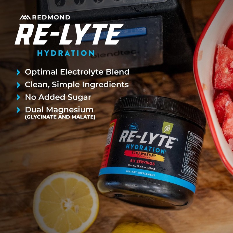 Re-Lyte Hydration Electrolyte Powder Mix (Strawberry Lemonade) gallery