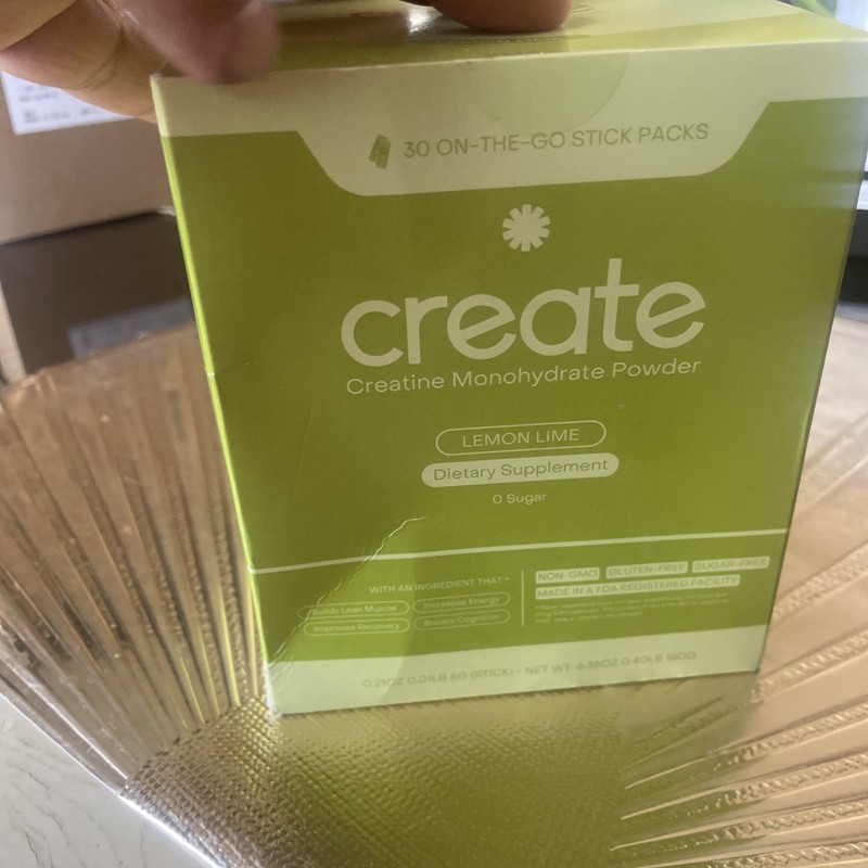 Create Single Serve Creatine Monohydrate Powder 5g Creapure Creatine Lemon LI gallery