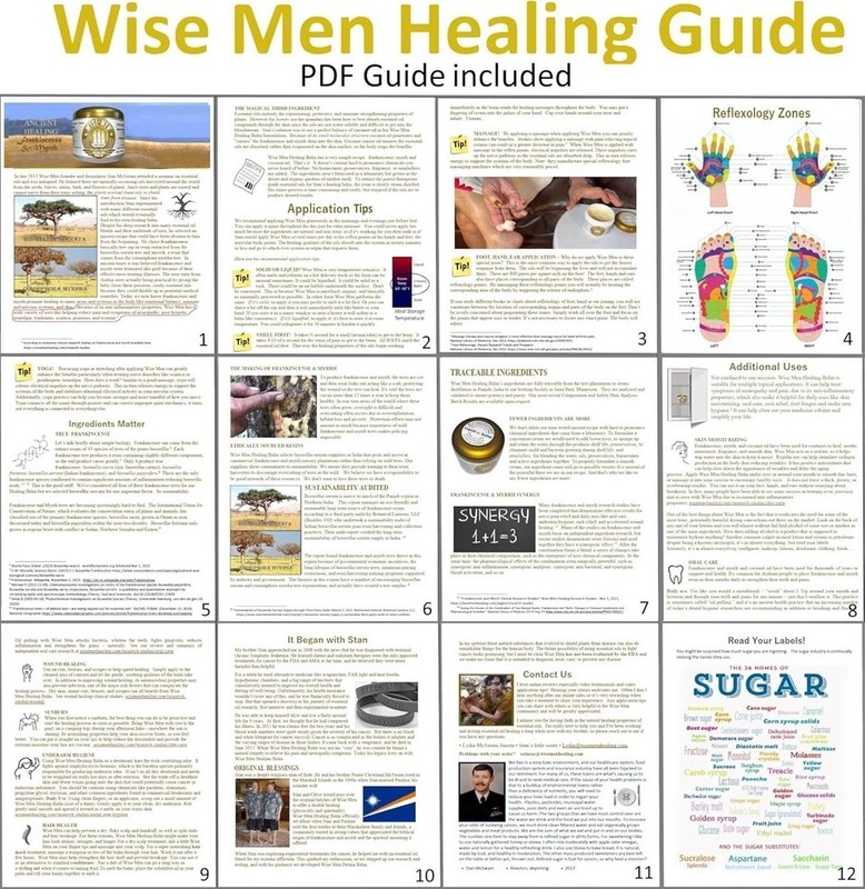 Wise Men Healing Balm with Myrrh and Frankincense Essential Oils for Neuropathy gallery