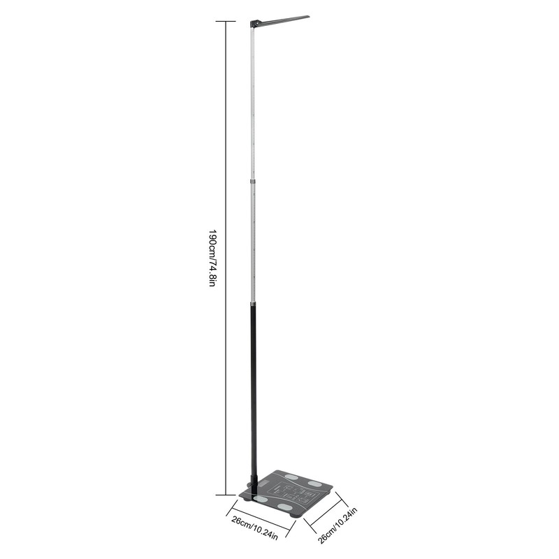 2-in-1 Height and Weight Scale / Medical Weight Scale Platform with Height Rod gallery
