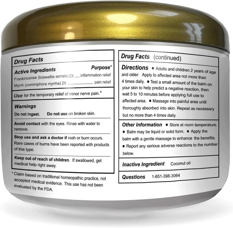 Wise Men Healing Balm with Myrrh and Frankincense Essential Oils for Neuropathy gallery