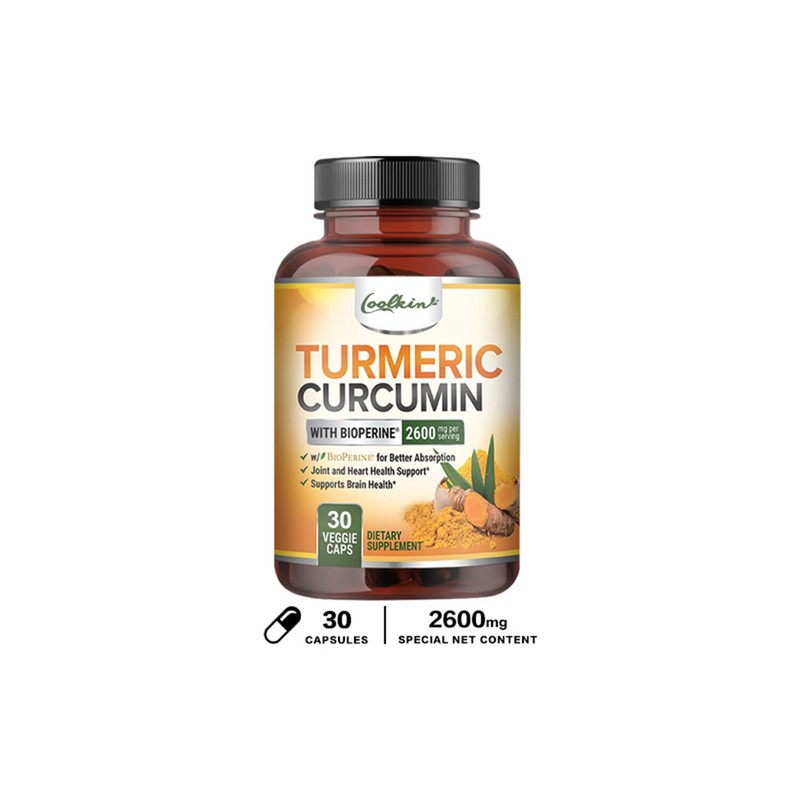 Turmeric Curcumin – BioPerine, Relieve Joint Pain, Antioxidant, Highest Potency