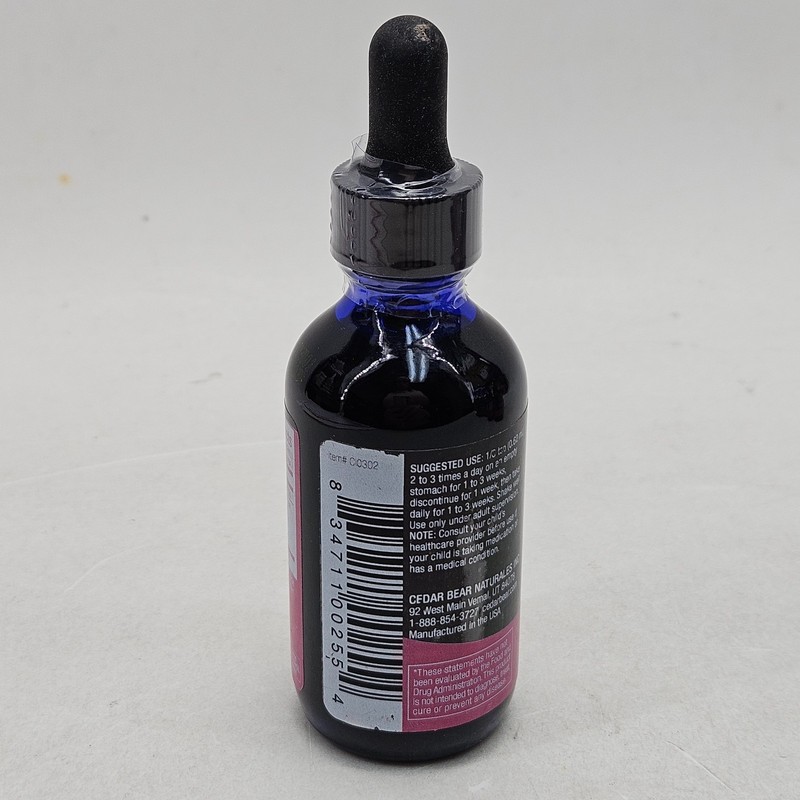 Cedar Bear Intestinal Digestive Cleanse Detox for Kids Liquid Herbal 2 fl oz gallery