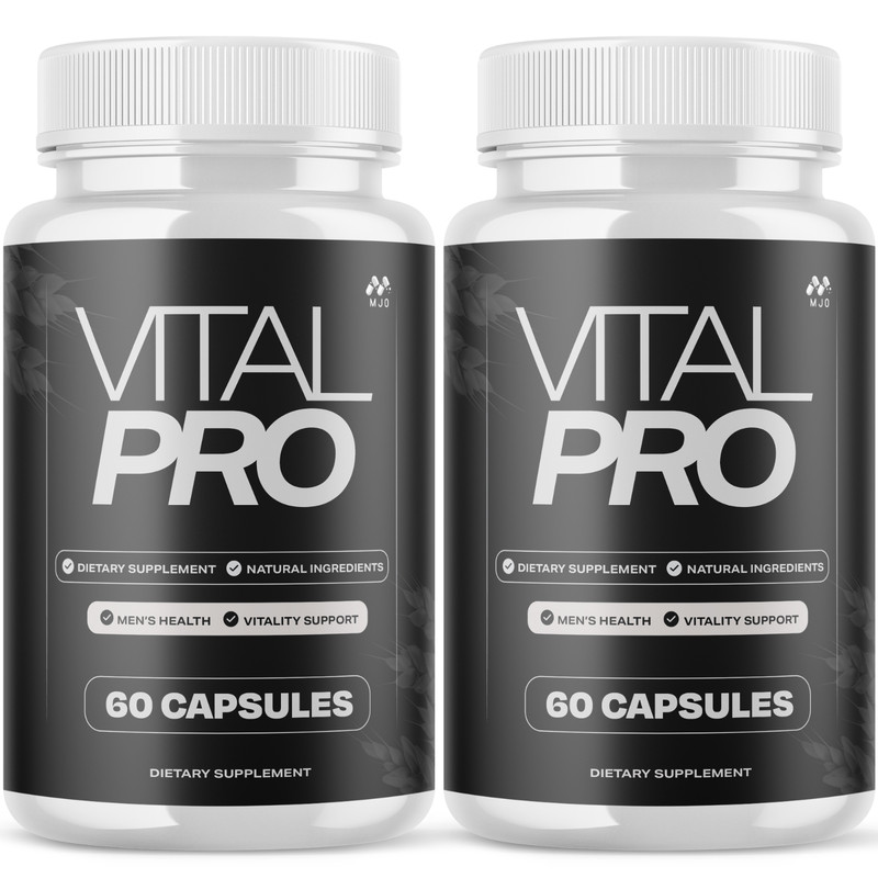 (2 Pack) Vital Pro Advanced Male Health Support Supplement VitalPro 120 Capsules
