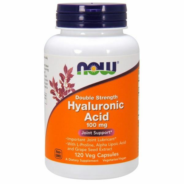 Hyaluronic Acid 120 vcaps By Now Foods