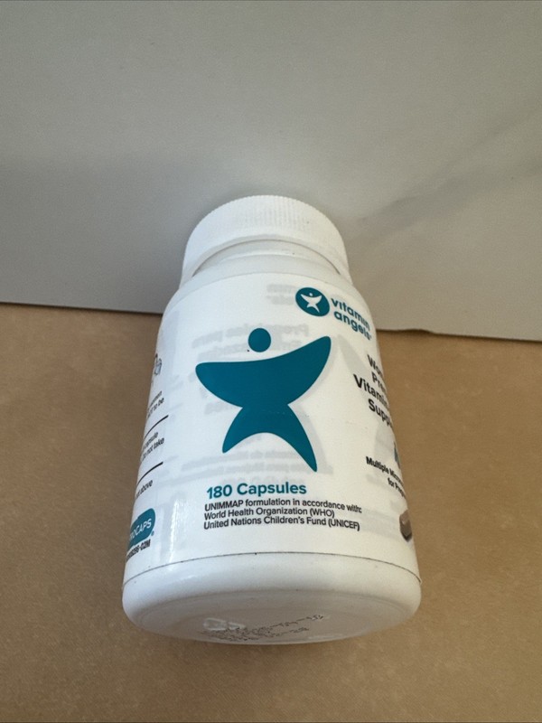 Vitamin Angels Women's Prenatal Vitamin-Mineral Supplement 180 Capsules Exp 2/28 gallery