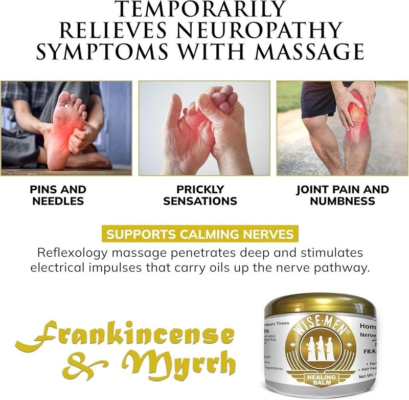 Wise Men Healing Balm with Myrrh and Frankincense Essential Oils for Neuropathy gallery
