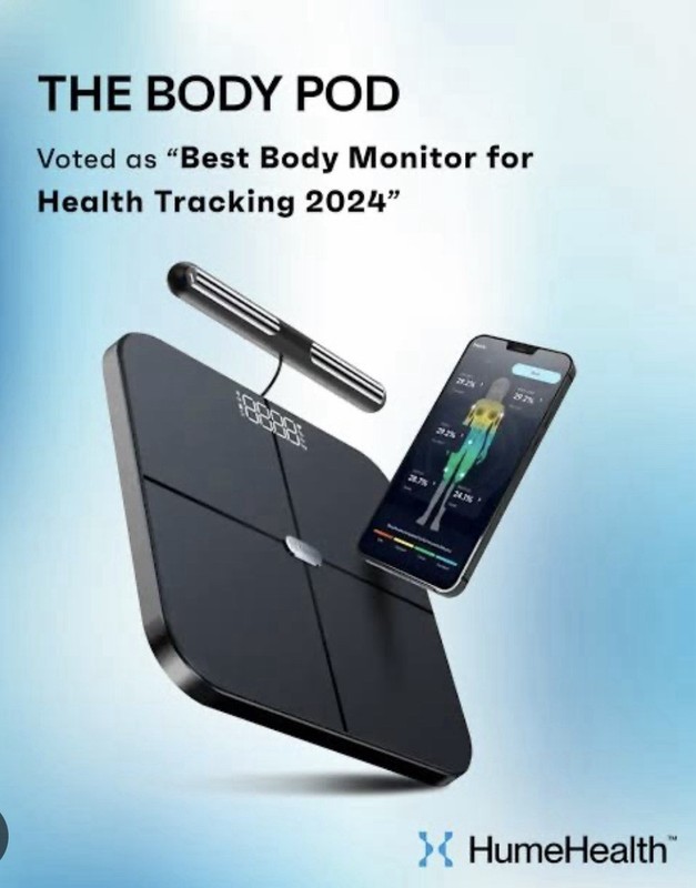 Brand New Hume Health The Body Pod Home Body Analyzer & Scale