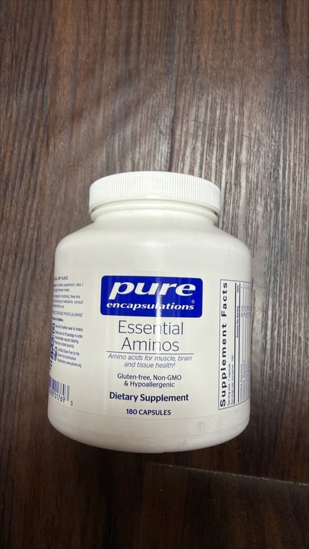 Pure Encapsulations Essential Aminos 180 Capsules – Amino Acid Supplement