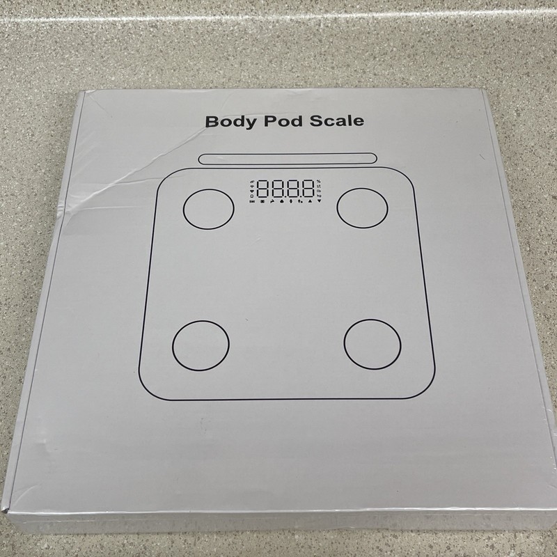 The Body Pod Smart Scale- Body Fat Scale 8- Electrode Health Pod Scale