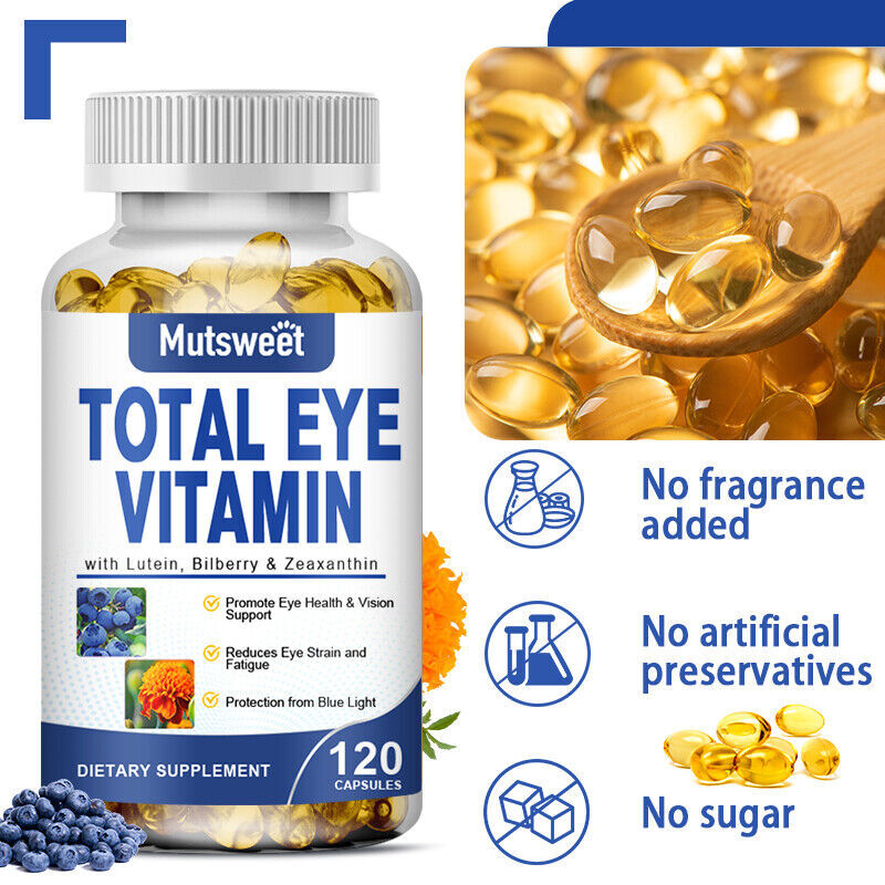 Lutein and Zeaxanthin, Eye Health Supplement 120 Capsules Promote Healthy Eye gallery