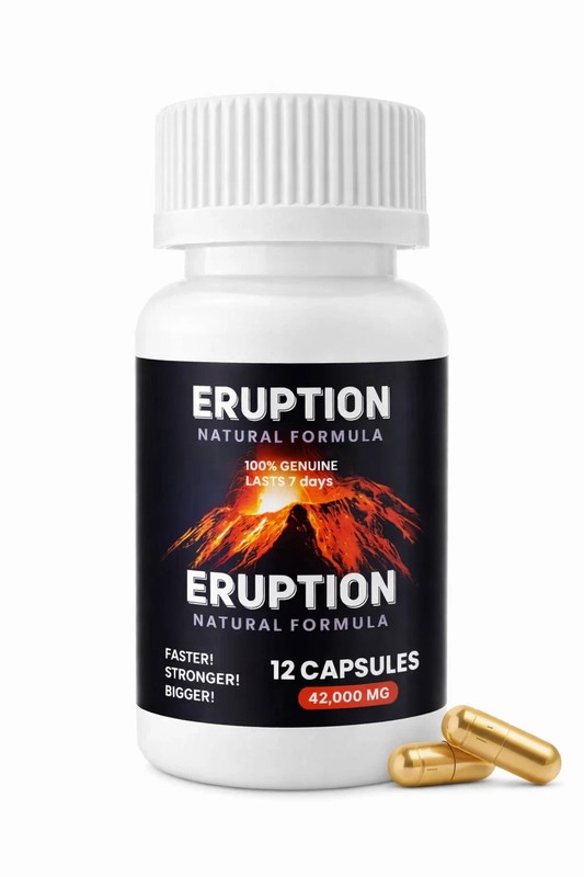 ERUPTION - Male Performance Support – Boost Stamina, Size, Stamina & Vitality