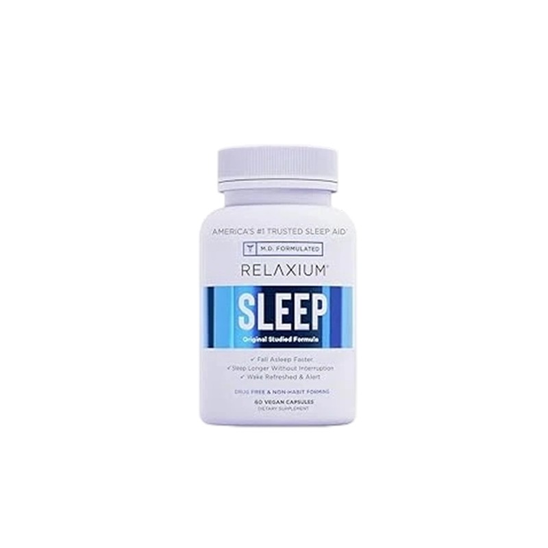 Relaxium Sleep 60 Capsules – Sleep support to help your body fall asleep faster