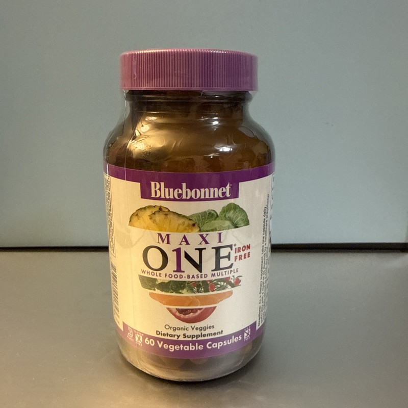 Bluebonnet Maxi One with Iron 60 Veg Capsules