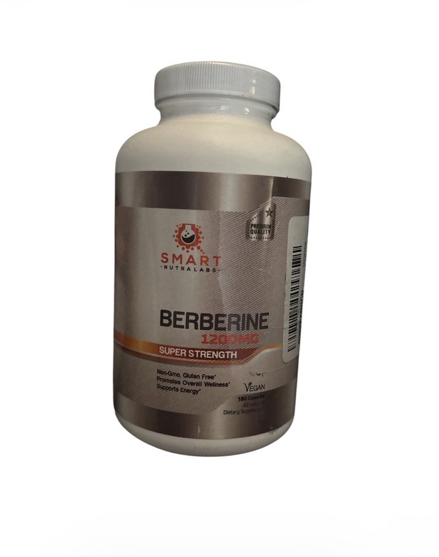 Berberine Supplement 1200mg, 120 Capsules Ultra Purity Berberine Exp 05/27