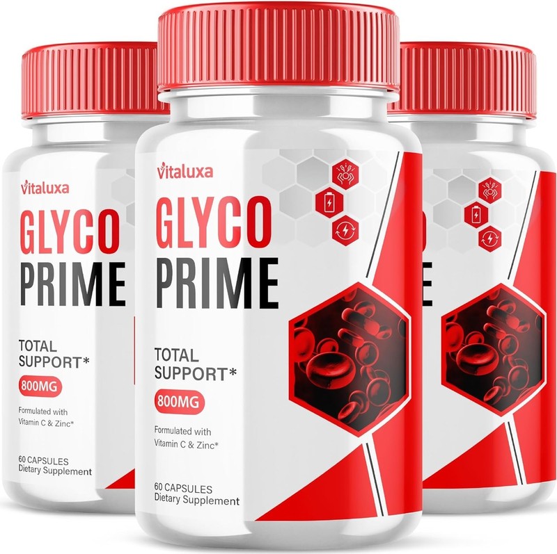 (3 Pack) GlycoPrime Pill for Advance Blood Health Support (180 Capsules)